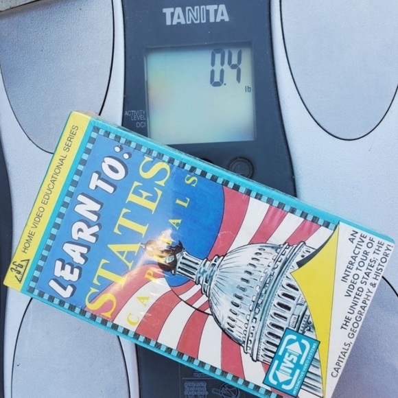 Learn To: States and Capitals 1989 Factory Sealed VHS Tape - Picture 10 of 10